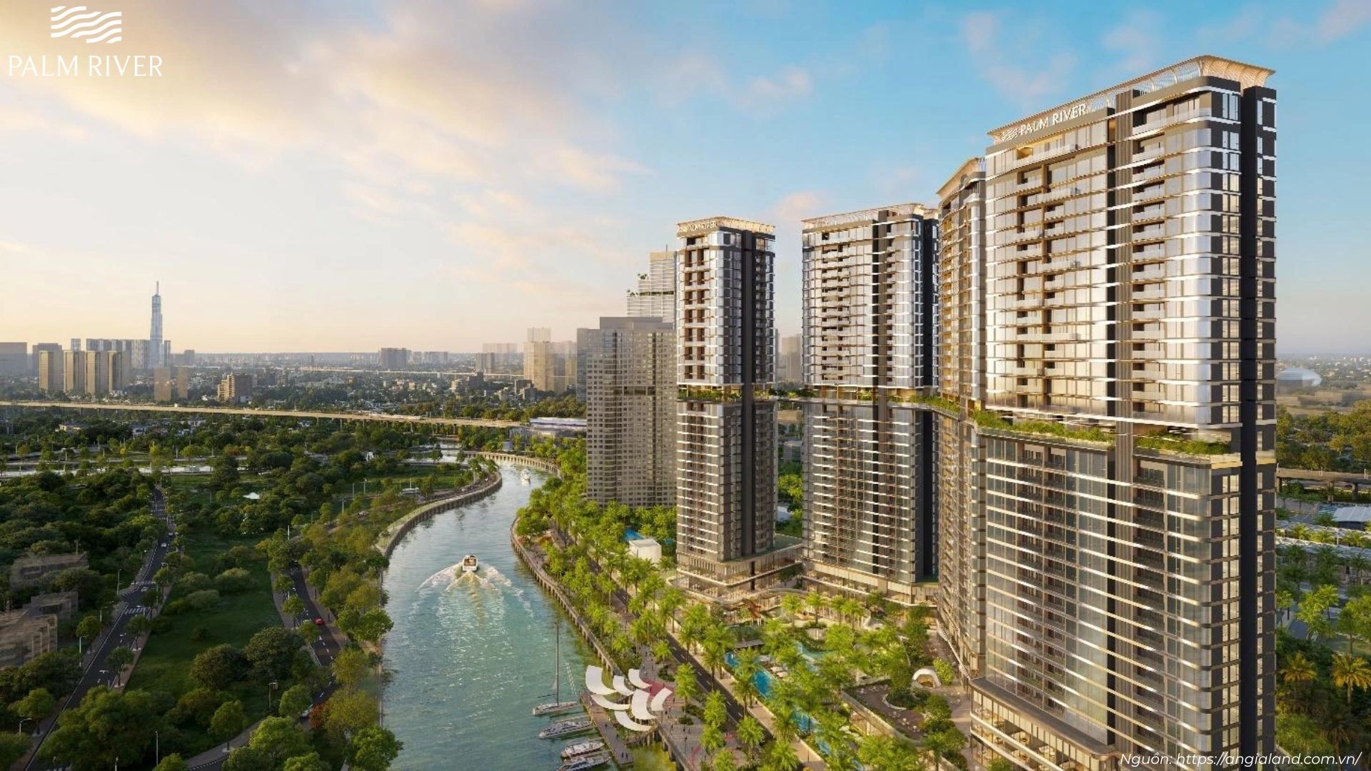 Toàn Cảnh Căn Hộ Palm River Quận 2