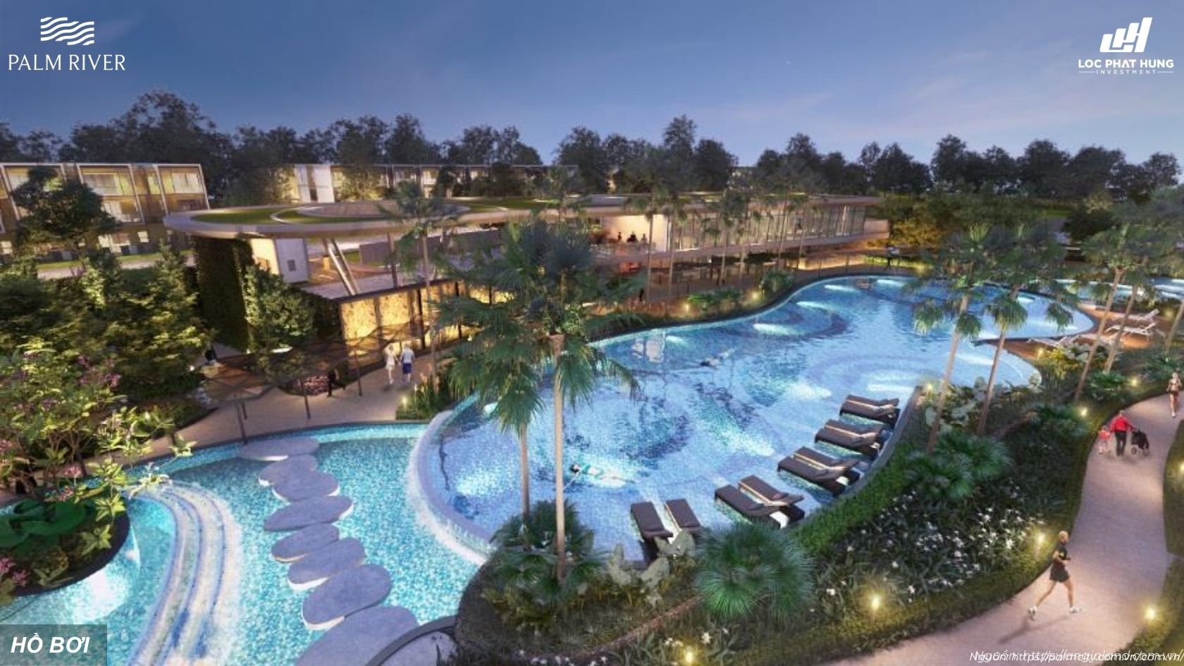 tiện ích đẳng cấp chuẩn resort 5 sao tại dự án căn hộ Palm River Quận 2