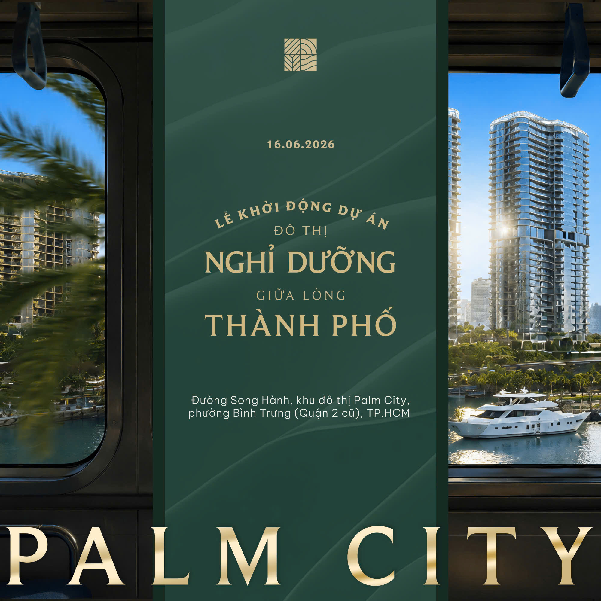Lễ khởi động dự án Palm City phân khu căn hộ sinh thái Palm River Phường An Phú Quận 2