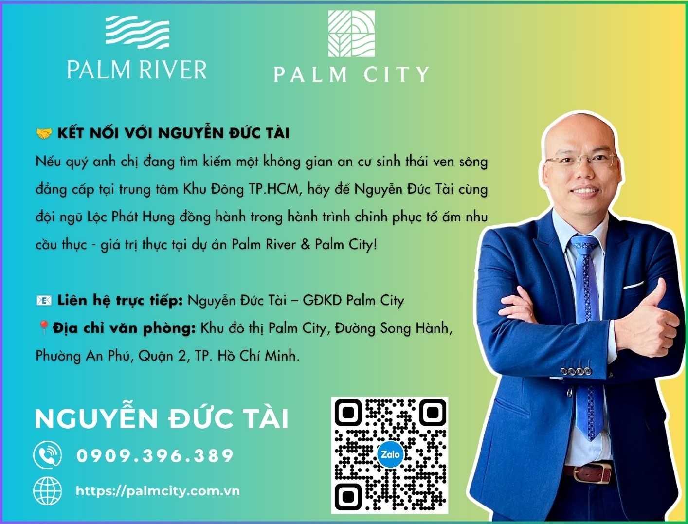 Nguyễn Đức Tài - GĐKD Palm City & Palm River