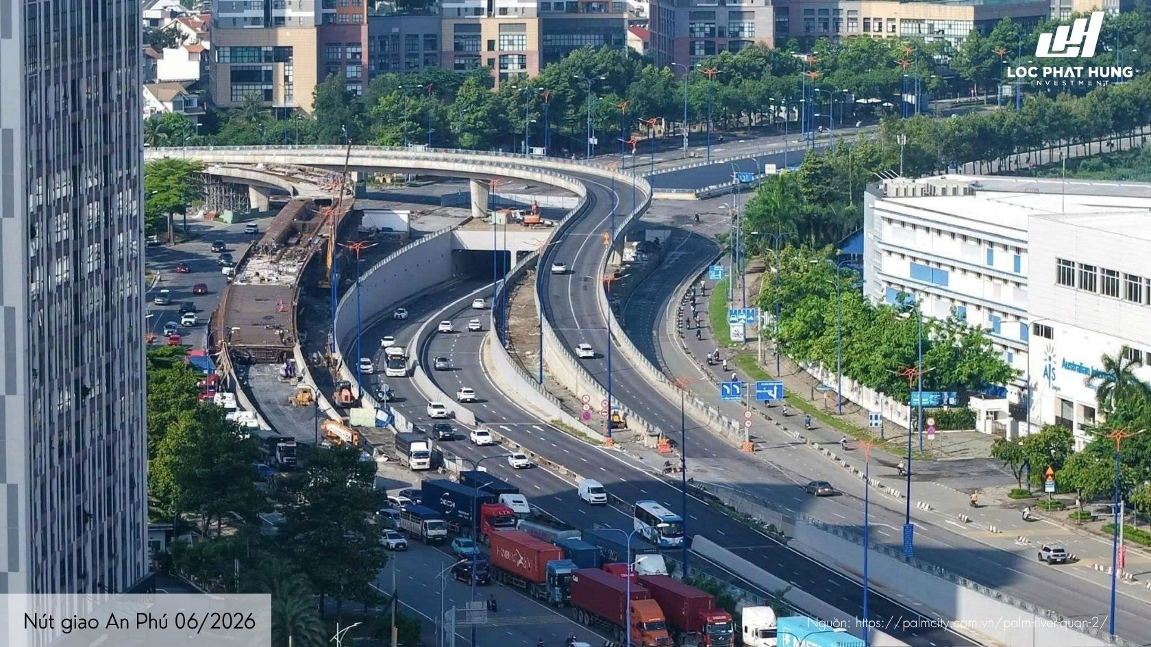 Tiến độ Thi Công Nút Giao An Phú Tháng 06/2026