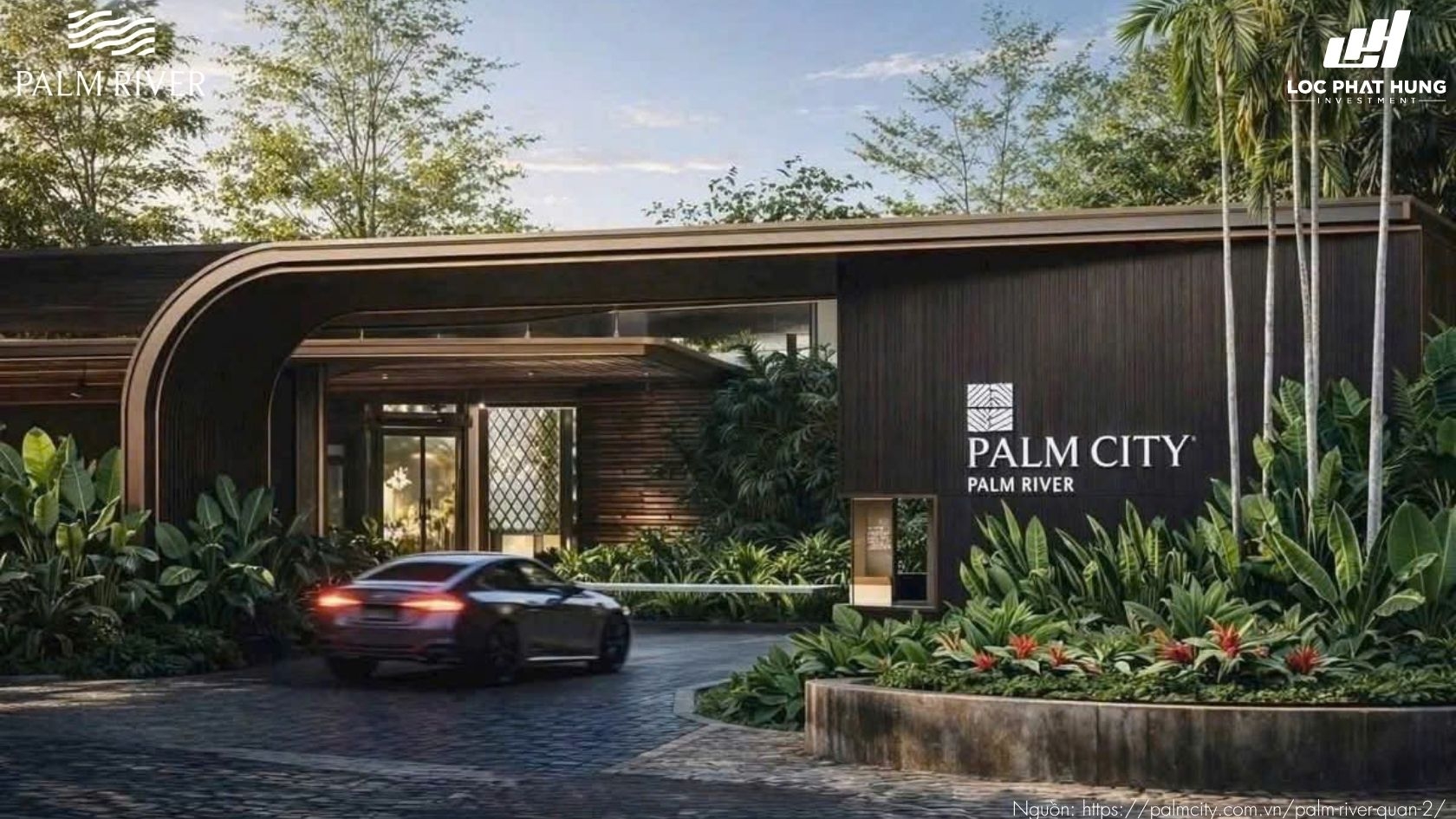 Phối Cảnh Tổng Thể Dự án Căn Hộ Chung Cư Cao Cấp Palm River
