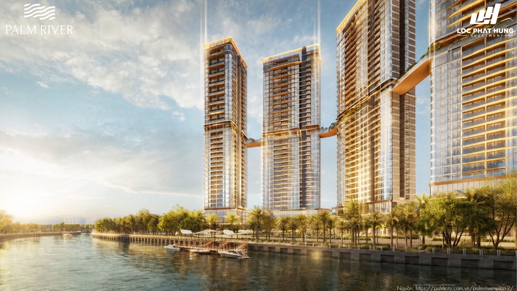 Phối Cảnh Tổng Thế Dự Án Căn Hộ Palm River