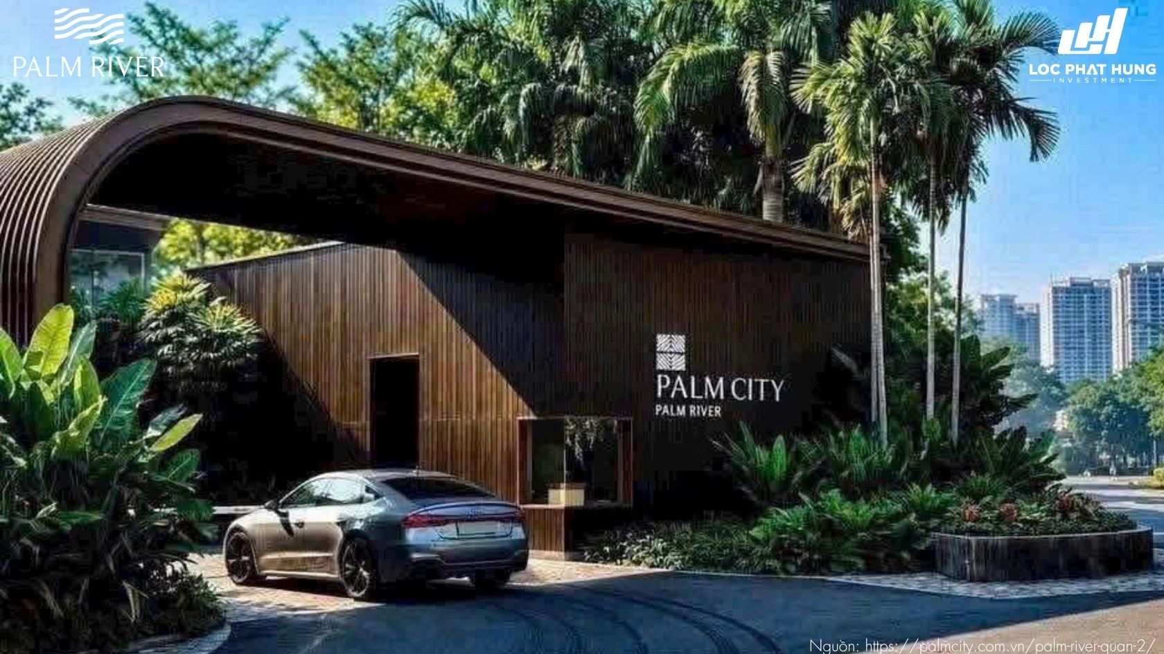 Phối Cảnh Tổng Thể Dự án Căn Hộ Chung Cư Cao Cấp Palm River