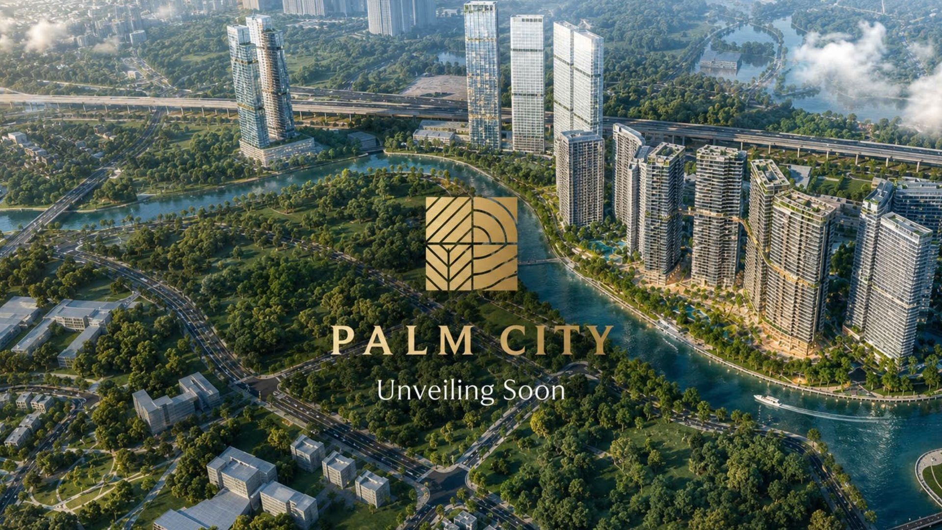 Phối cảnh tổng thể dự án căn hộ chung cư Palm City Quận 2