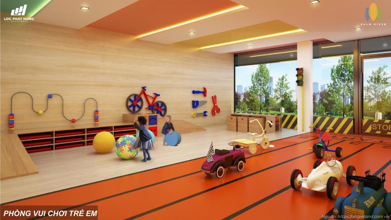 Khu vui chơi trong nhà Kids Club an toàn kích thích sáng tạo cho bé