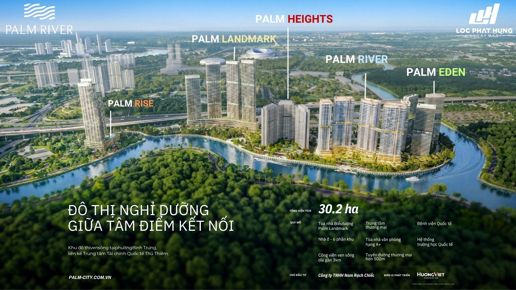 Tổng Quan Dự Án Đô Thị Sinh Thái Palm City