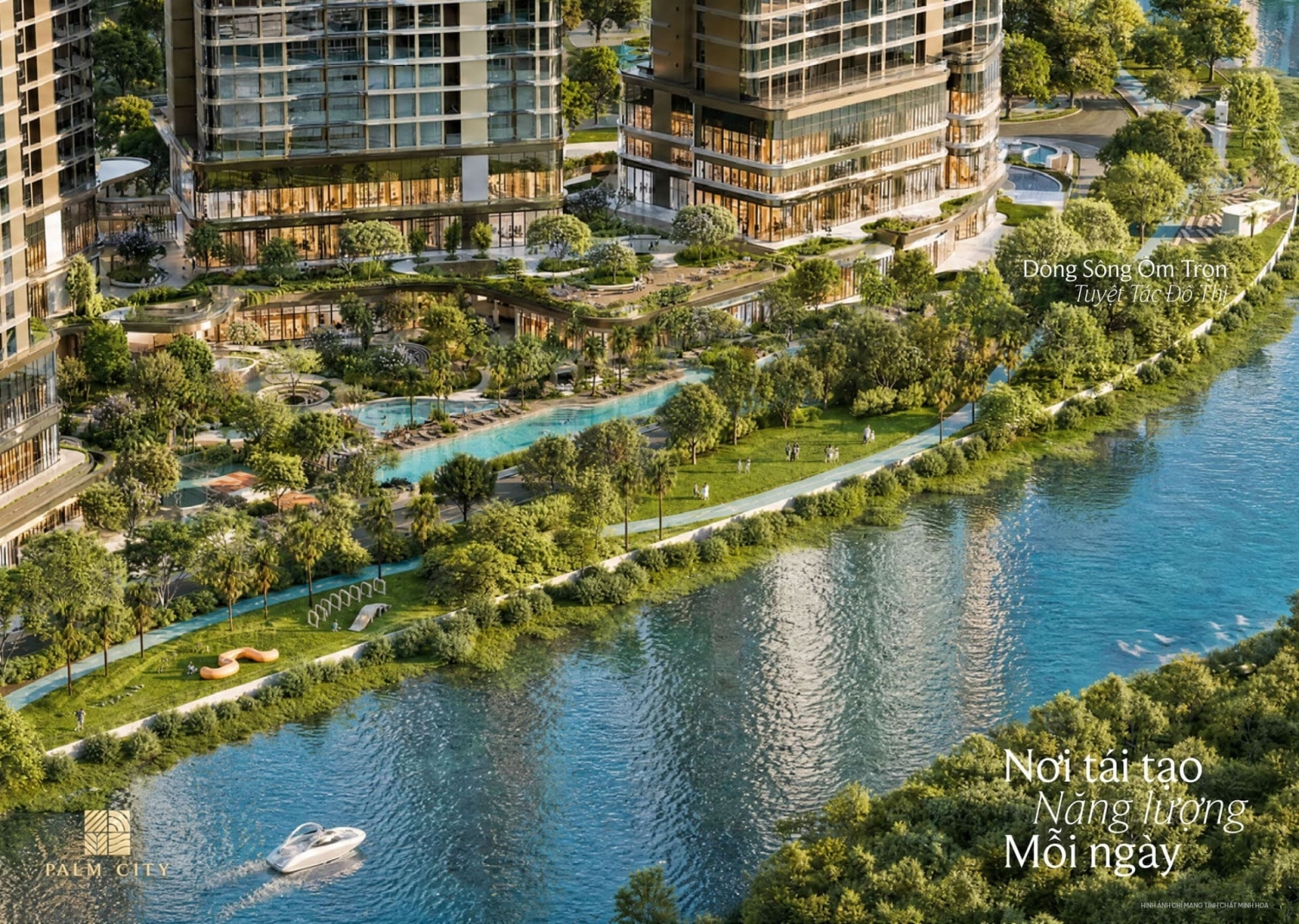 Phối cảnh dự án căn hộ Palm Rise