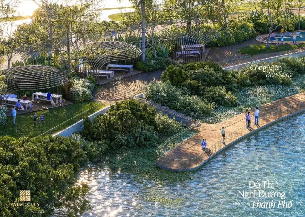 Không gian tiện ích nội khu Palm Rise